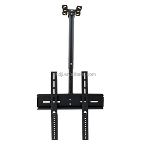 حامل تلفزيون كهربائي من V-STAR قابل للدوران 360 درجة، قابل للإزالة، مصنوع من الفولاذ، للتثبيت على السقف، مناسب لأجهزة التلفزيون من 26 إلى 55 بوصة - Product Image 3