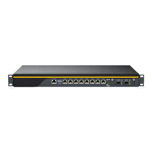 Bkhd tốt người bán 1U Rackmount máy chủ c236 8*1G LAN 2*1G/10G SFP LGA1151 Intel i3 i5 i7 tường lửa thiết bị pfsense Linux Win10 - Product Image 1