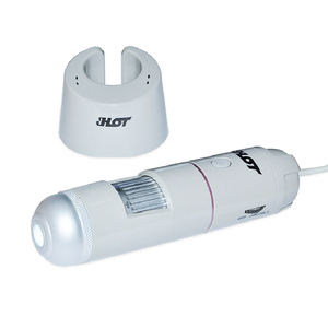 HotScalp Dual Light Ai Détecteur de peau intelligent Analyseur automatique de cuir chevelu Portable sans fil Wifi <span class=keywords><strong>Microscope</strong></span> de cuir chevelu de follicule pileux - Product Image 1