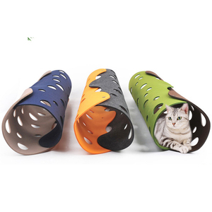 New Arrival <strong>Cat</strong> Interactive Toys DIY Detachable Felt <strong>Cat</strong> <strong>Tunnel</strong> for Pet Factory Custom Pipe Guinea Pig Toys Hamster <strong>Tunnel</strong> Tube - Product Image 3