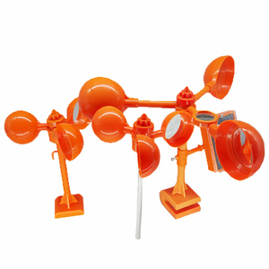 Dispositif réfléchissant de dissuasion d'oiseau alimenté par le vent de lumière clignotante/désorientante pour la protection de votre propriété - Product Image 4