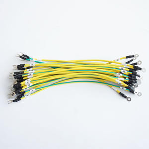 Groene Gele Elektrische Kabel Vork En Ring Terminal Draad Harnas - Product Image 5