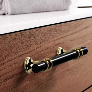 Poignées <span class=keywords><strong>de</strong></span> porte symétriques en acier inoxydable, aluminium et verre, coloris blanc, noir, or, or rose, pour portes d'entrée et portails - Product Image 3