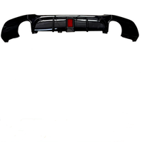 Diffuseur arrière de style 2026 avec éclairage LED, séparateur de pare-chocs arrière M Performance pour BMW Série 3 E90 E92 E93 2005-2012