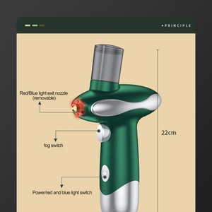 Nouvel appareil d'oxygénation à lumière rouge et bleue pour la vente en gros. Traitement de beauté hydratant à haute pression par pulvérisation froide pour usage domestique - Product Image 4