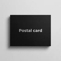 Boîte cadeau rigide noire personnalisée avec gaufrage argenté, pelliculage brillant, emballage en papier recyclable PPWR, écologique, carrée
