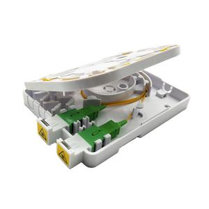 高品質<span class=keywords><strong>2</strong></span>コアFTTH光ファイバー端子光学ボックスプレミアムフェイスプレート付きRoseta最高級光ファイバー装置 - Product Image 2
