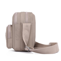 Tas Selempang Wanita Kecil Anti Air Bahan Nylon Resleting Warna-warni Harga Terjangkau LOGO Custom Produsen BOBO Fashion