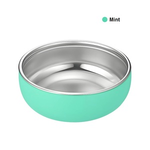 <b>Cute</b> Stainless Steel Kids Bowl with Lid and Spoon Fork Silicone Suction Base BPA Free Dishwasher Safe Design - Product Image 4