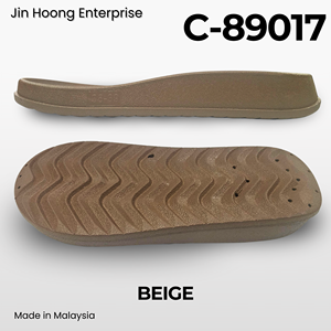 Chaussures Jin Hoong pour hommes C-89017 beige, semelle extérieure en PVC, durables, ultra-légères, résistantes à l'eau, semelle intérieure intégrée, design antidérapant - Product Image 2