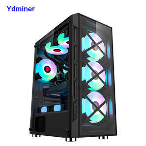 広州在庫ありホワイト/ブラック/ピンクケースゲーマー<span class=keywords><strong>Atx</strong></span>ケースコンピューターケースデスクトップPCキャビネットWJ210F - Product Image 1