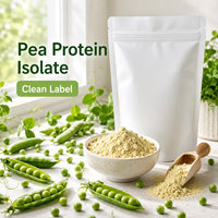 Poudre de protéines de soja concentrée de qualité alimentaire, isolat de protéines de pois hydrolysées