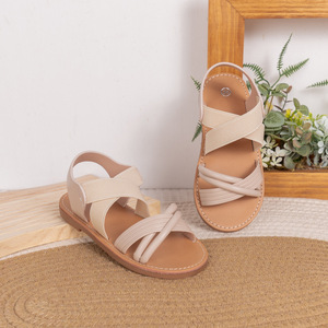 Sandales d'été en gros pour enfants, style coréen, à lanières et bout ouvert, pour filles - Product Image 6