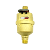 Compteur d'eau volumétrique en laiton IP68 personnalisable OEM haute performance