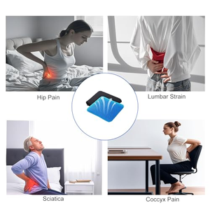 Cooling Gel Seat Cushion, Breathable & Non-Slip Cover, Pressure Relief <b>Chair</b> <b>Pad</b> for Office, Home & Car Seat Use - Product Image 2