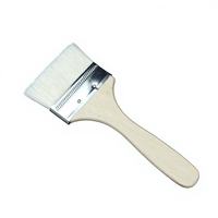 Pinceau de peinture décoratif de qualité industrielle DIY, manche ergonomique en bois massif, application uniforme sans traces pour peinture murale OEM