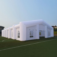 Grande tente gonflable de sport de dôme d'air de terrain de football