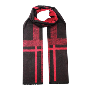Kivotech Custom Men's Long Embroidered Jacquard Eco-Friendly Winter <b>Scarf</b> High Quality Handmade Stylish Warm Lightweight - Product Image 1