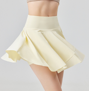 Damen Tennis Wear 2-teiliger Falten rock Langarm Reiß verschluss Freizeit kleidung Jacke Golf Workout Outfits Baseball Badminton Wear - Product Image 5