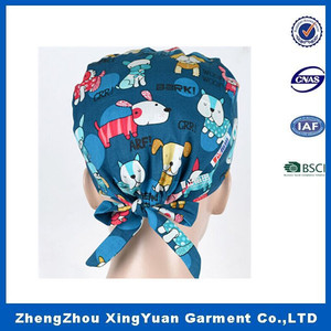 Casquette unisexe ajustable pour médecins, infirmières, chirurgiens, chefs, anti-poussière, avec bandeau anti-transpiration, chapeaux bouffants, 100% polyester, casquettes pour blouses médicales - Product Image 3