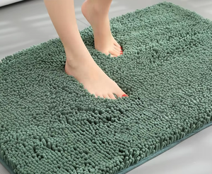 <span class=keywords><strong>Tapis</strong></span> de <span class=keywords><strong>bain</strong></span> épais en chenille, <span class=keywords><strong>antidérapant</strong></span>, absorbant, séchage rapide, <span class=keywords><strong>tapis</strong></span> moelleux, lavable, pour salle de <span class=keywords><strong>bain</strong></span>, chambre, cuisine, entrée, maison - Product Image 4