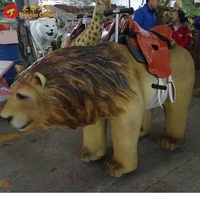 Jouet robot électrique animatronique réaliste de haute qualité avec pièces de monnaie, marche zèbre animal ride prix pour parc d'attractions