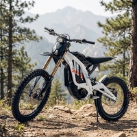 Expédition rapide Nouveau 10000W 72V 35Ah Longue portée Surron Light Bee X 10kW Moto électrique tout-terrain en stock Expédition rapide