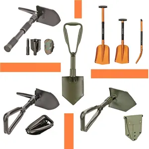 Melhor Folding Shovel Spade de 18 Anos Fabricante para uso Outdoor Camping Jardim