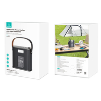 USAMS 2023 Banque d'alimentation haute puissance 80000 mAh Kit de chargeur portable A+C 5 ports de sortie Station d'alimentation numérique pour l'extérieur