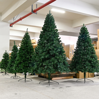 Ab Lager Großhandel PVC Weihnachtsbaum 6ft/7ft Dichter Künstlicher Personalisierter Umweltfreundlicher Baum für Heim- und Festdekoration