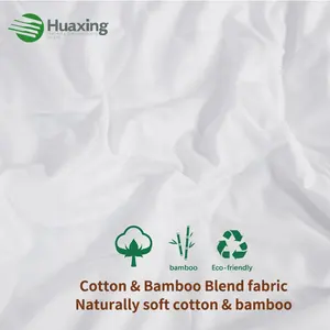 Hypoallergenic Eco-friendly Family Use Softy White Lightweight Quilts Bamboo Viscose Fiber Comforter Quilted Blanket Quilt