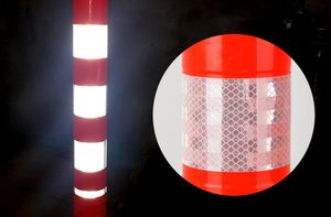 TPU 100CM 1M <span class=keywords><strong>Flexible</strong></span> Plástico reflectante Tráfico Barrera de seguridad vial Divisor Delineador de carretera Poste de advertencia - Product Image 3