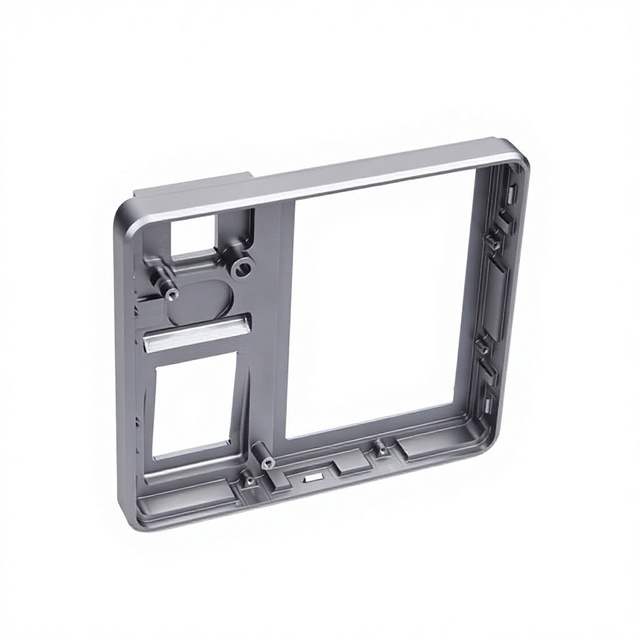 Aluminum Alloy Smart Access Control Panel CNC Machining Customization of Smart Lock Aluminum Frame High Precision China Origin