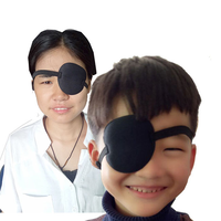 Patch oculaire de correction de la vision multicolores, masque pour amblyopie, masque pour cyclopie, masque pour pirate à un œil
