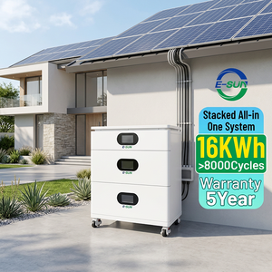 Sistema <span class=keywords><strong>di</strong></span> Energia Solare Fotovoltaica Off-Grid Tutto in Uno da 51.2V 6kW con Sistema <span class=keywords><strong>di</strong></span> Accumulo Ibrido da 10kWh 16kWh+ - Product Image 4