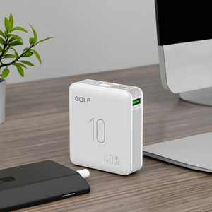 Prix d'usine <span class=keywords><strong>O</strong></span> E M Chargeur de batterie polymère à affichage numérique LCD, charge rapide électronique PD 40W, batterie externe portable 10000mAh - Product Image 2