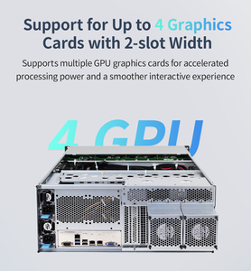 เคสเซิร์ฟเวอร์ AI GPU แบบ Hot-swap 24 ช่อง รองรับ ATX แบบ Rackmount พร้อม Backplane ขยายพื้นที่สำหรับ HDD ขนาด 12GB - Product Image 5