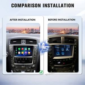 Boîtier décodeur de système Linux Viknav pour voiture, interface de mise à niveau compatible avec Lexus IS 2005-2019, CarPlay sans fil, Android Auto, Autolink, Airplay - Product Image 2