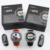 Reloj Inteligente Deportivo para Exteriores DM58 GPS 2025, Pantalla AMOLED de 1.43 Pulgadas, Llamadas, Resistente al Agua 50M, 500mAh, Frecuencia Cardíaca, para Hombre