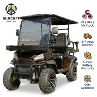 Remorque simulateur de golf mobile haut de gamme pour événements, en stock aux États-Unis/Dubaï/Indonésie, logo personnalisable