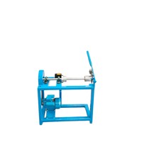 Machine de découpe de tubes en papier de petite taille, machine de découpe de tubes en papier simple, découpe manuelle de tubes en papier courts à axe simple