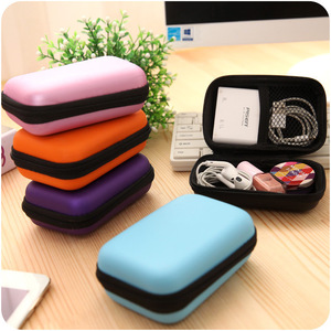 Cartoon creative coin <b>purse</b> with zipper, rectangular shape, suitable for earphones, keys, coins, and other small storage bags, - Product Image 1