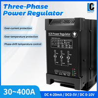 Régulateur de puissance SCR triphasé LCTC 60A, angle de phase 200-240VAC 220-440VAC pour équipement de chauffage industriel, haute qualité