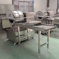 Rectangle Crêpe Petit Mesin Pembuat Kulit Lumpia Teff Injera Bake Spring Roll Sheet Make Machine Home Use