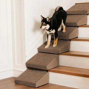 Escaliers modulaires solides et modernes <span class=keywords><strong>pour</strong></span> animaux de compagnie avec rampes et tapis d'escalade, matériau durable <span class=keywords><strong>pour</strong></span> chats et chiens - Product Image 2
