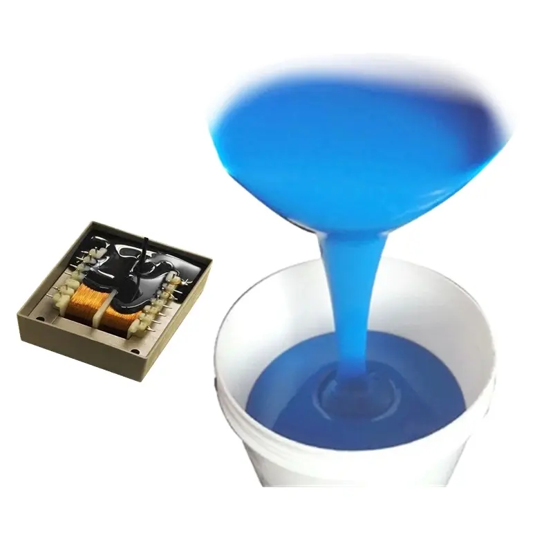 Karet silikon Gel cair untuk komponen pot elektronik silikon RTV2