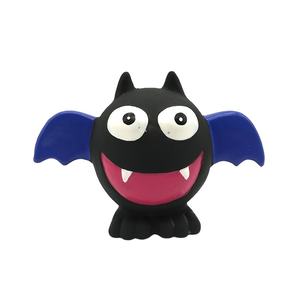 Vente chaude Durable De Haute Qualité Agressif Brosse À Dents En Caoutchouc Chauve-Souris Forme Chien Jouets À Mâcher - Product Image 1