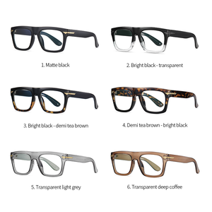 2022 mode TR90 matériel lunettes cadres lumière <span class=keywords><strong>bleue</strong></span> bloquant <span class=keywords><strong>Anti</strong></span>-éblouissement ordinateur lunettes solide motif Floral pour la lecture - Product Image 6