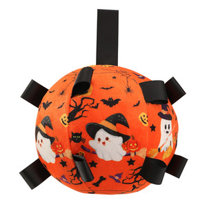 Jouet de football en peluche classique de luxe pour chien, avec clochette, interactif, pour l'entraînement et le jeu, cadeau de vacances, logo personnalisé, <span class=keywords><strong>vente</strong></span> en gros - Product Image 1