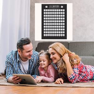 Affiche de <span class=keywords><strong>film</strong></span> à grattage, pour cadeau de Couple, non cadre, décor, papier peint de maison, appliquer les Films Top de tous les temps, <span class=keywords><strong>liste</strong></span> pour couples, 100 - Product Image 5